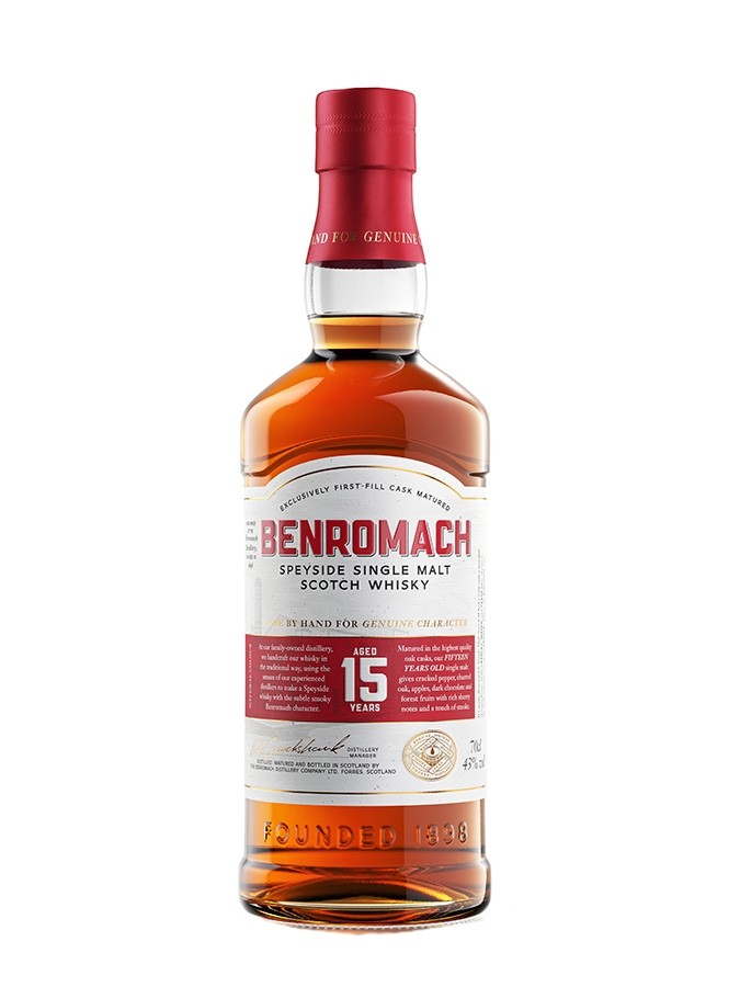 Whisky Benromach 15 ans - Single Malt 
